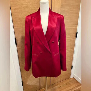 MaxMara Atelier wool/silk Blazer NWT Size 48 Womens